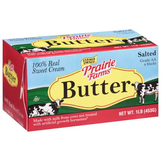 Prairie Farms Salted Butter (4 ct)