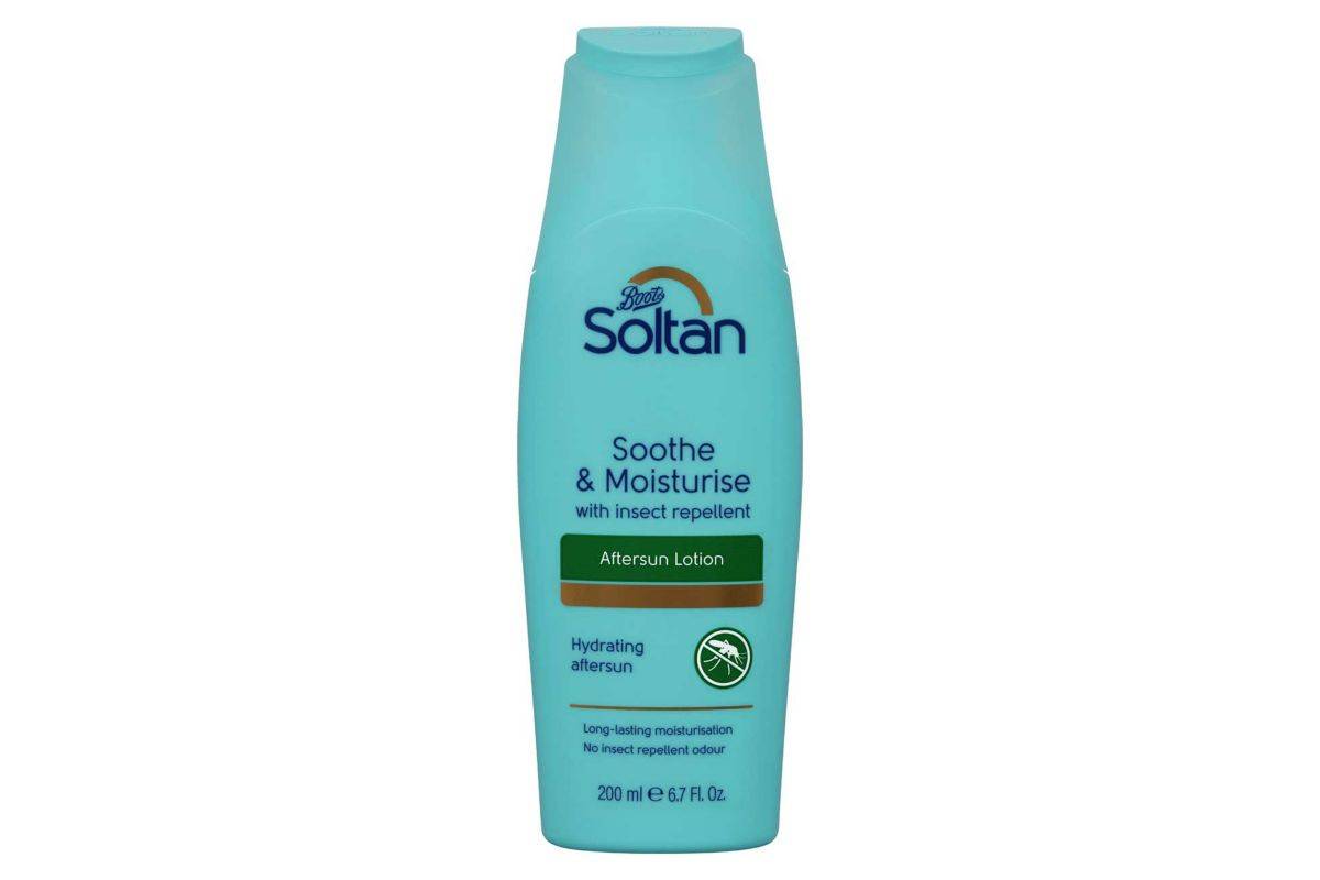 Soltan Soothe & Moisturise Aftersun With Insect Repellent 200ml