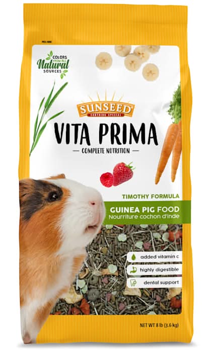 Sunseed Vita Prima Complete Nutrition Guinea Pig Food (4 lbs)