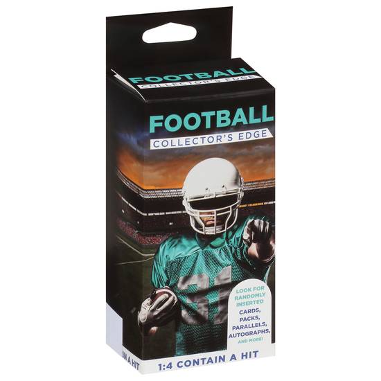 Collector's Edge Jumbo Value 1:4 Contain a Hit Football Trading Cards