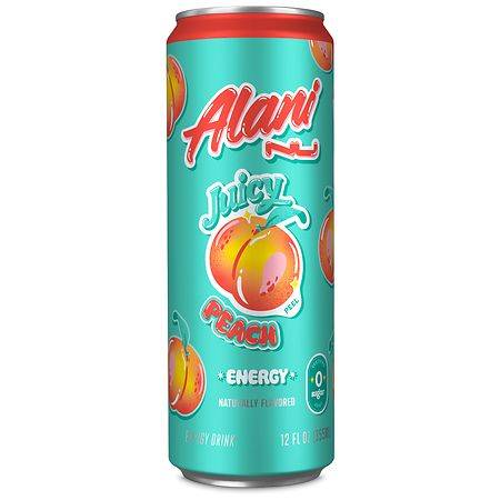 Alani Nu Berry Pop Energy Juicy Drink (12 fl oz) (peach)