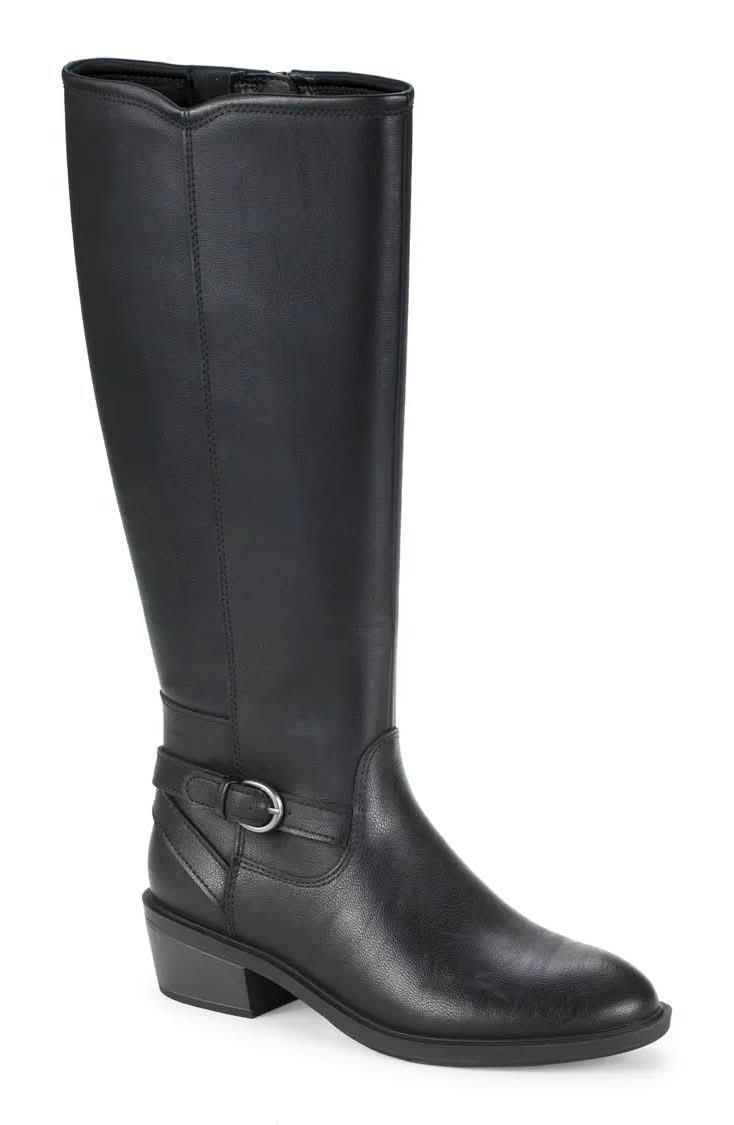Baretraps Natara Boot (Black Wide Width, Wide Calf - 6)