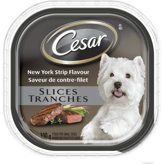 Cesar tranches contre-filet (100 g) - slices: new york strip flavour (100 g)
