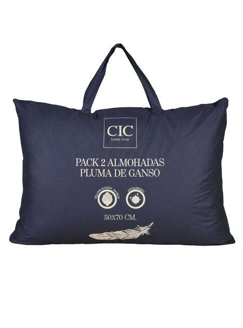 Fashion pack 2 almohadas cic pluma