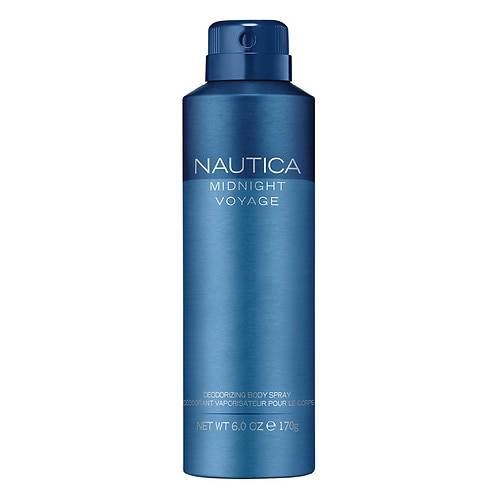 Nautica Midnight Voyage Deodorizing Body Spray - 6.0 fl oz