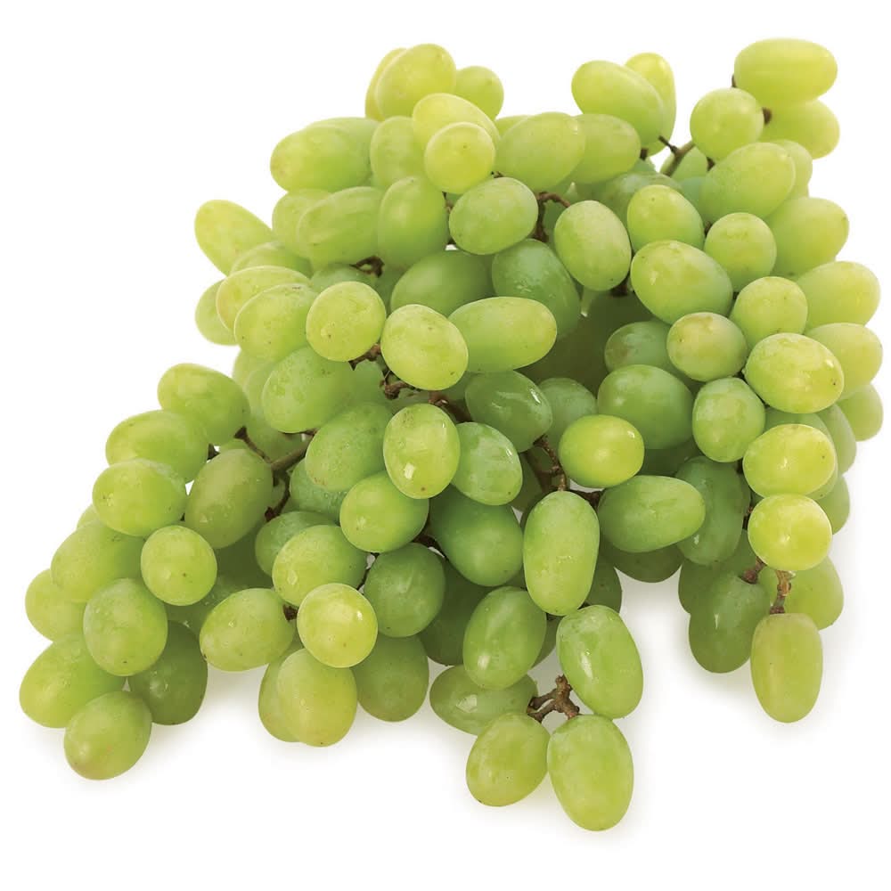 Grapes - Green, Seedless, 1 Bag Approximately 2lbs