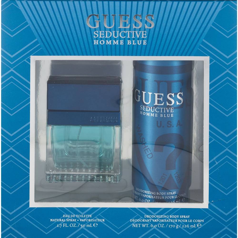 Guess Seductive Blue M 2 Pc  Set