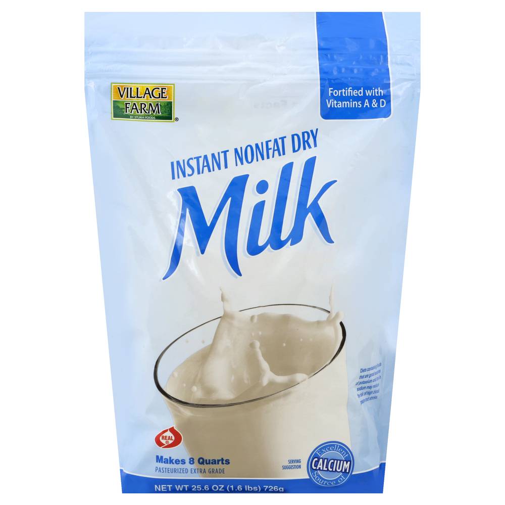 Village Farm Instant Nonfat Dry Milk (1.6 lbs)