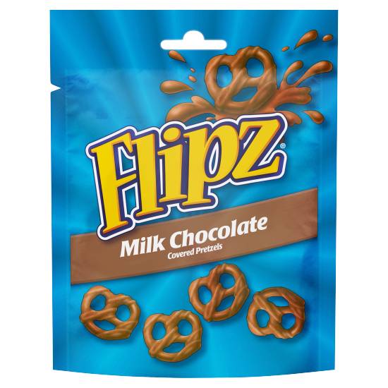 Flipz Milk Chocolate Coated Pretzels Snacks