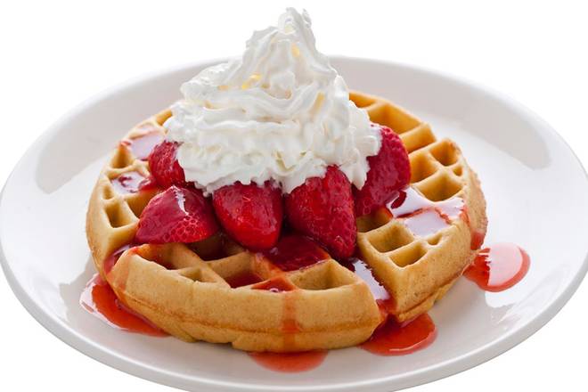 Strawberry or Banana Belgian Waffle