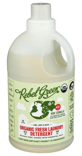 Rebel Green Organic Lime, Mint & Basil Fresh Laundry Detergent