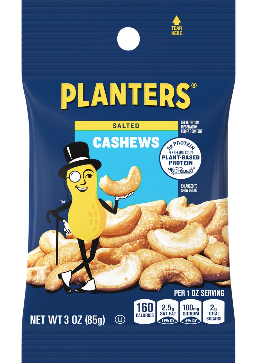 Planters Cashews, Salted (3 oz)