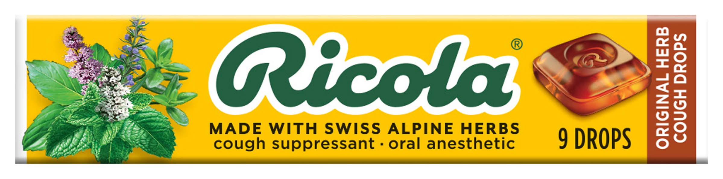 Ricola Original Herb Cough Drops (9 ct)