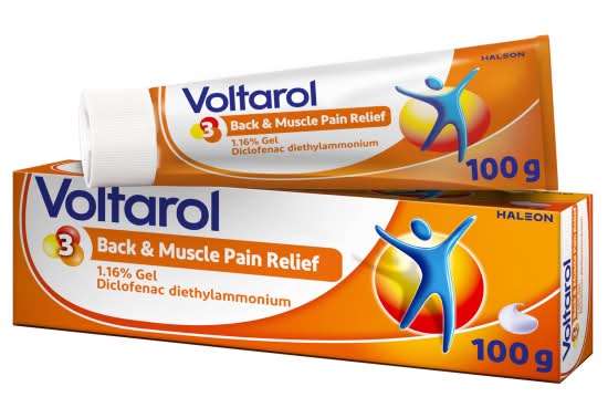Voltarol Back & Muscle Pain Relief Gel (100g)