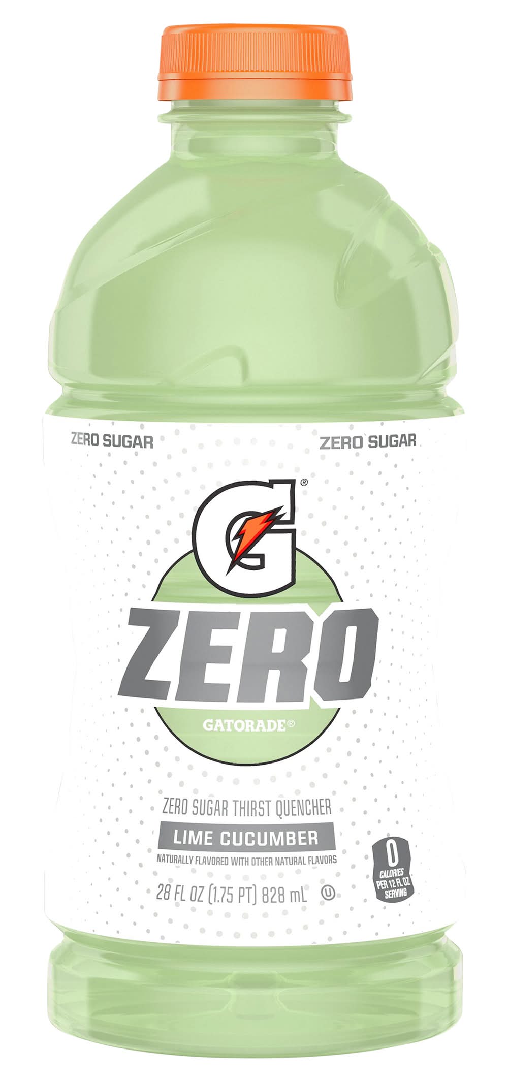Gatorade Zero Sugar Thirst Quencher Sports Drink, Lime Cucumber (28 fl oz)