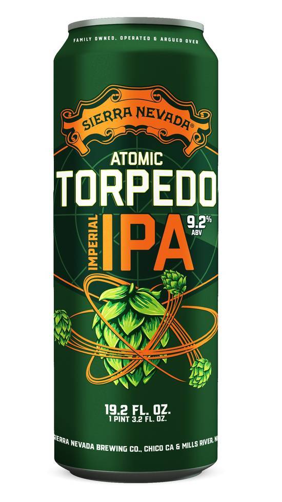 Sierra Nevada Atomic Torpedo Juicy West Coast Ipa Beer (19.2 fl oz)