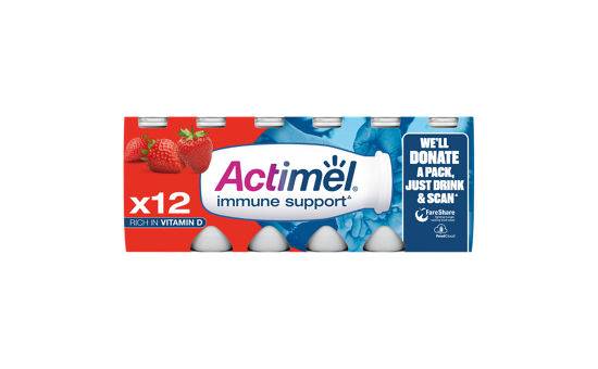 Actimel Strawberry 12Pk12X100