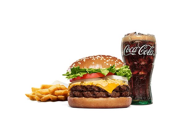 ダブルクアトロチーズ ワッパーJr.セット / Double Quattro Cheese  Whopper Jr. Set