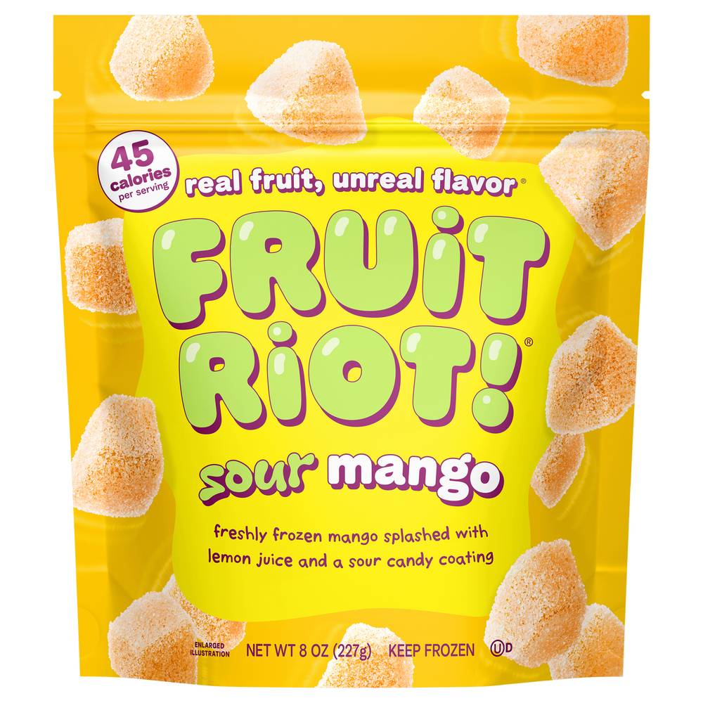 Fruit Riot! Frozen Candy, Sour Mango (8 oz)