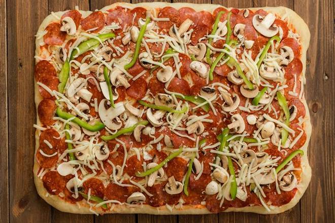 Three Topping Party Pizza