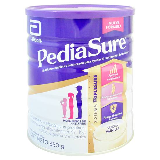 PEDIASURE POLVO VAINILLA LATA*850G