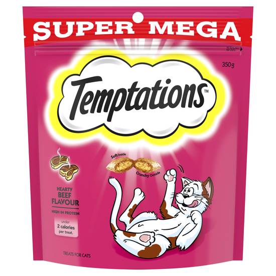 Temptations Cat Treat Hearty Beef 350g
