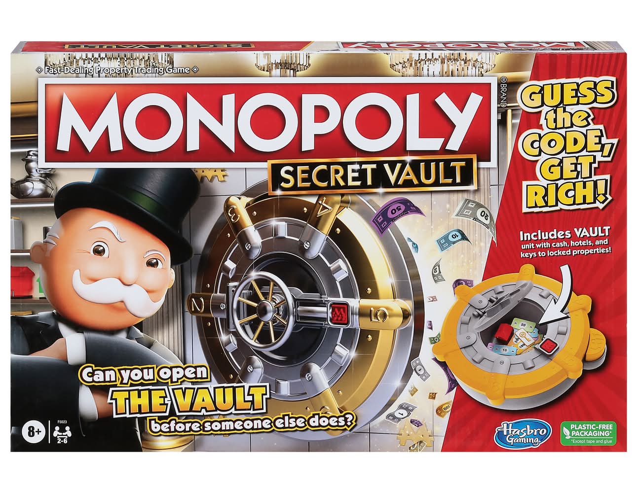 Monopoly Hasbro 8+ Secret Vault Game