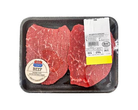 USDA Choice · Beef Sirloin Tip Pan Steak (approx 0.5 lbs)