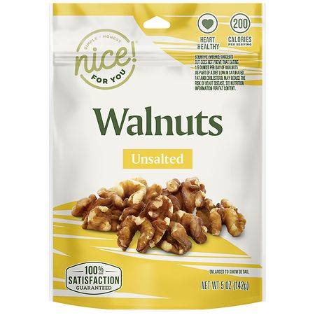 Nice! Walnuts (unsalted)