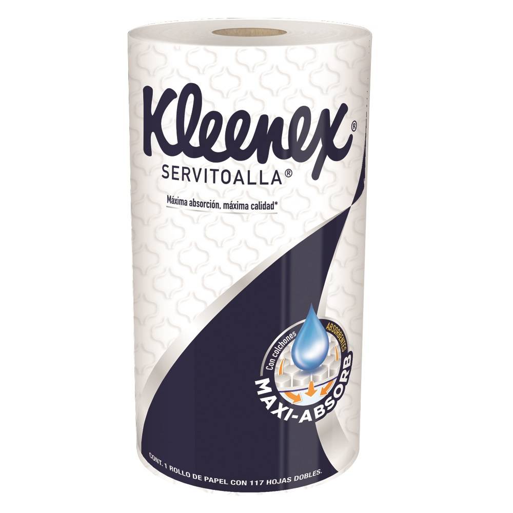 Kleenex servitoalla maxi-absorb