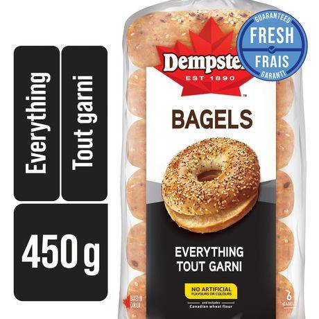 Dempster's Everything Bagels, Wheat (15.87 oz)