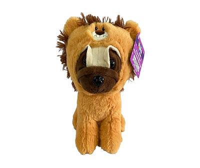 Play Zone Lion Pug Plush Toy, Brown