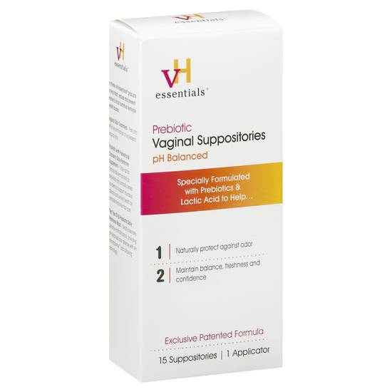 Vh Essentials Prebiotic Vaginal Suppositories