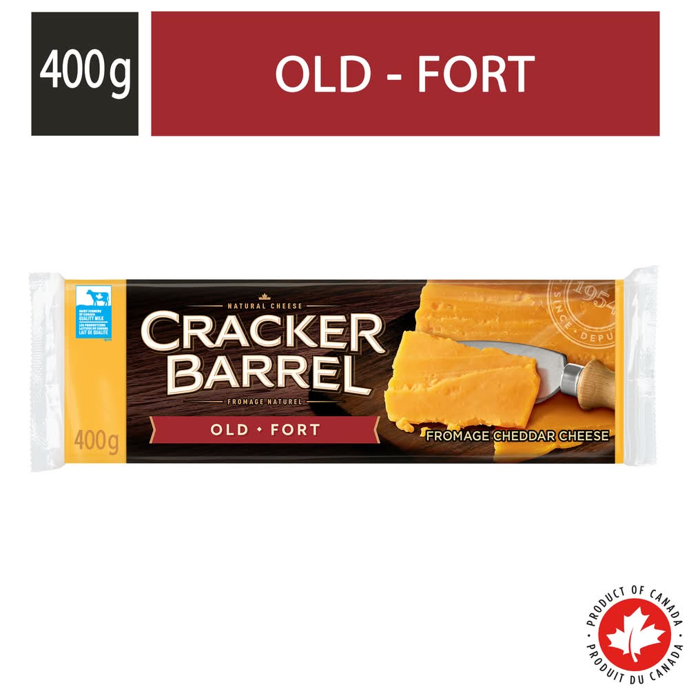 Cracker Barrel Old Fort Fromage Cheddar Cheese (400 g)