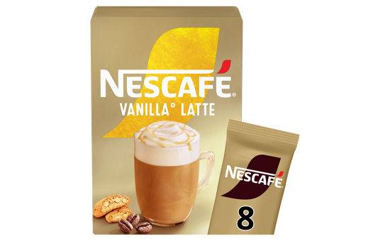 Nescafé Gold Vanilla Flavour Latte 8 x 18.5g (148g)
