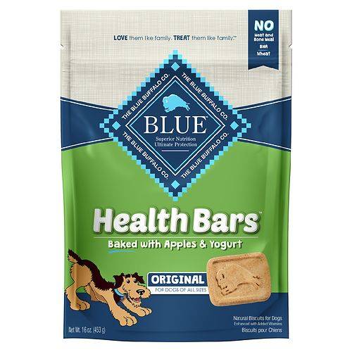 Blue Buffalo Health Bars with Apples & Yogurt for Dogs Apple & Yogurt - 16.0 OZ