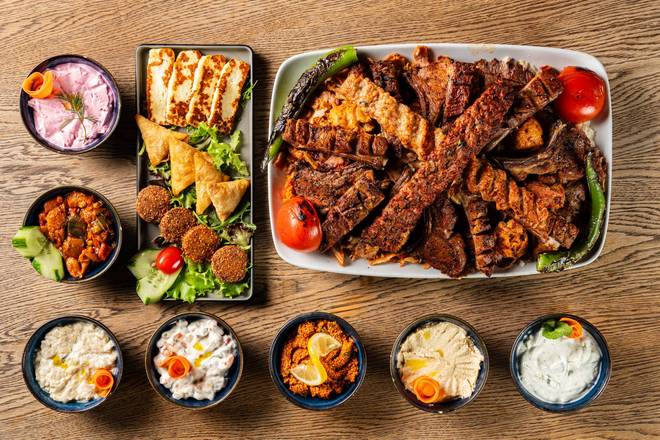 Meal Deal for 6 - Large Mixed Meze & Extra Kervan Special