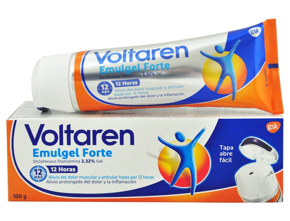 Voltaren EMULGEL GEL FORTE TUBO*100G
