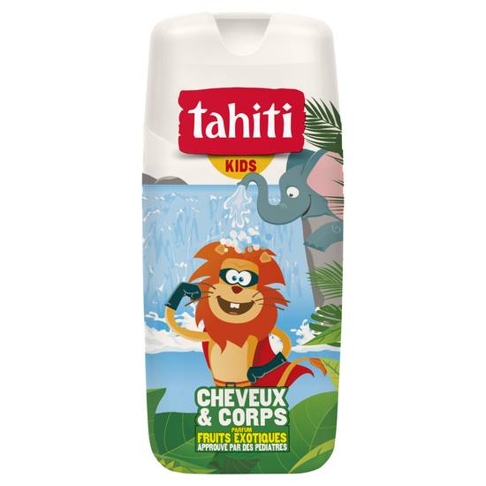 Tahiti - Gel douche enfant fruits exotiques cheveux et corps (300 ml)