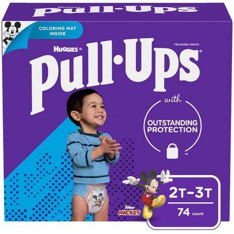 Pull-Ups Learning Designs Training Pants, Giga pack - Boys (56 units)