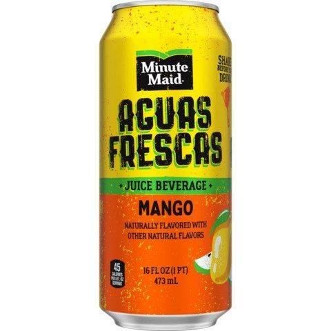 Minute Maid Aguas Frescas Mango 16oz Can