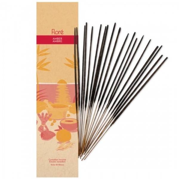 Flore Incense Incense Sticks Amber (20 units)