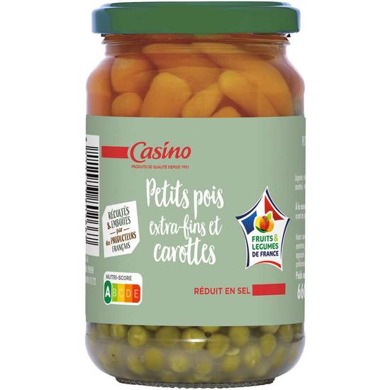 Casino Petits Pois Carottes 420g