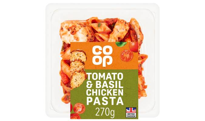 Co-op Tomato & Basil Chicken Pasta 270g