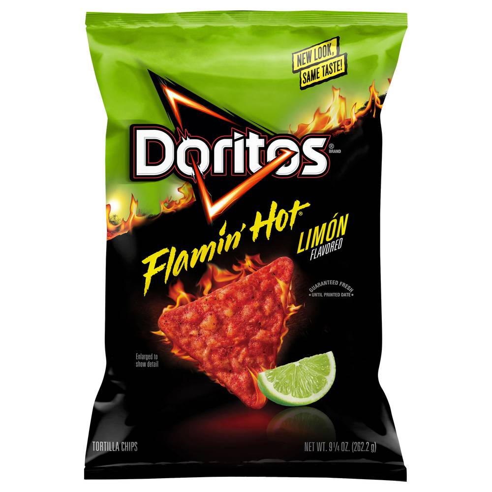 Doritos Flamin Hot Tortilla Chips (limon)