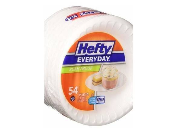 Hefty Everyday Soak Proof Plates (54 ct)