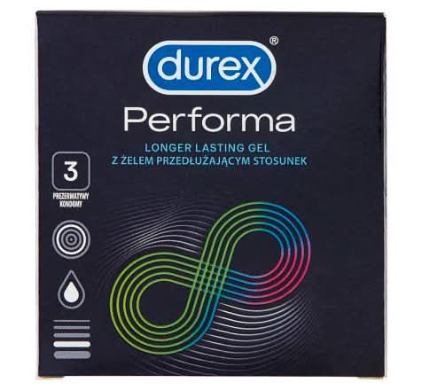 Durex Performa Prezerwatywy (3 szt.)