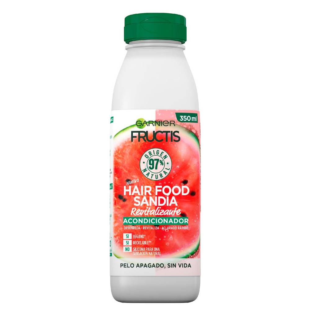 Acondicionador Revitalizante Sandia FRUCTIS Hair Food 350 ml