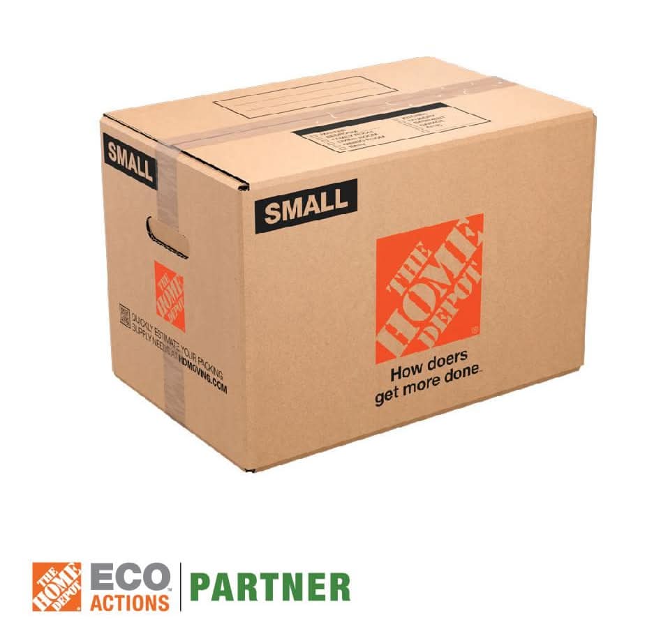 The Home Depot Moving Box With Handles, S