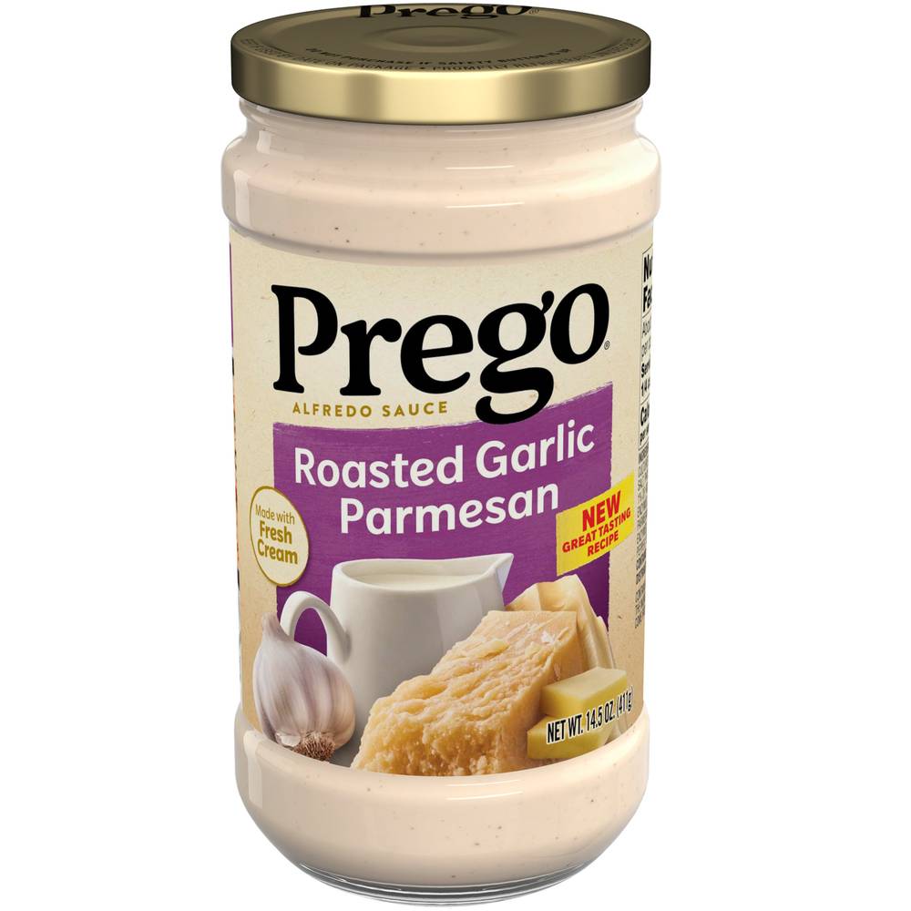 Prego Roasted Garlic Parmesan Alfredo Sauce (14.5 oz)